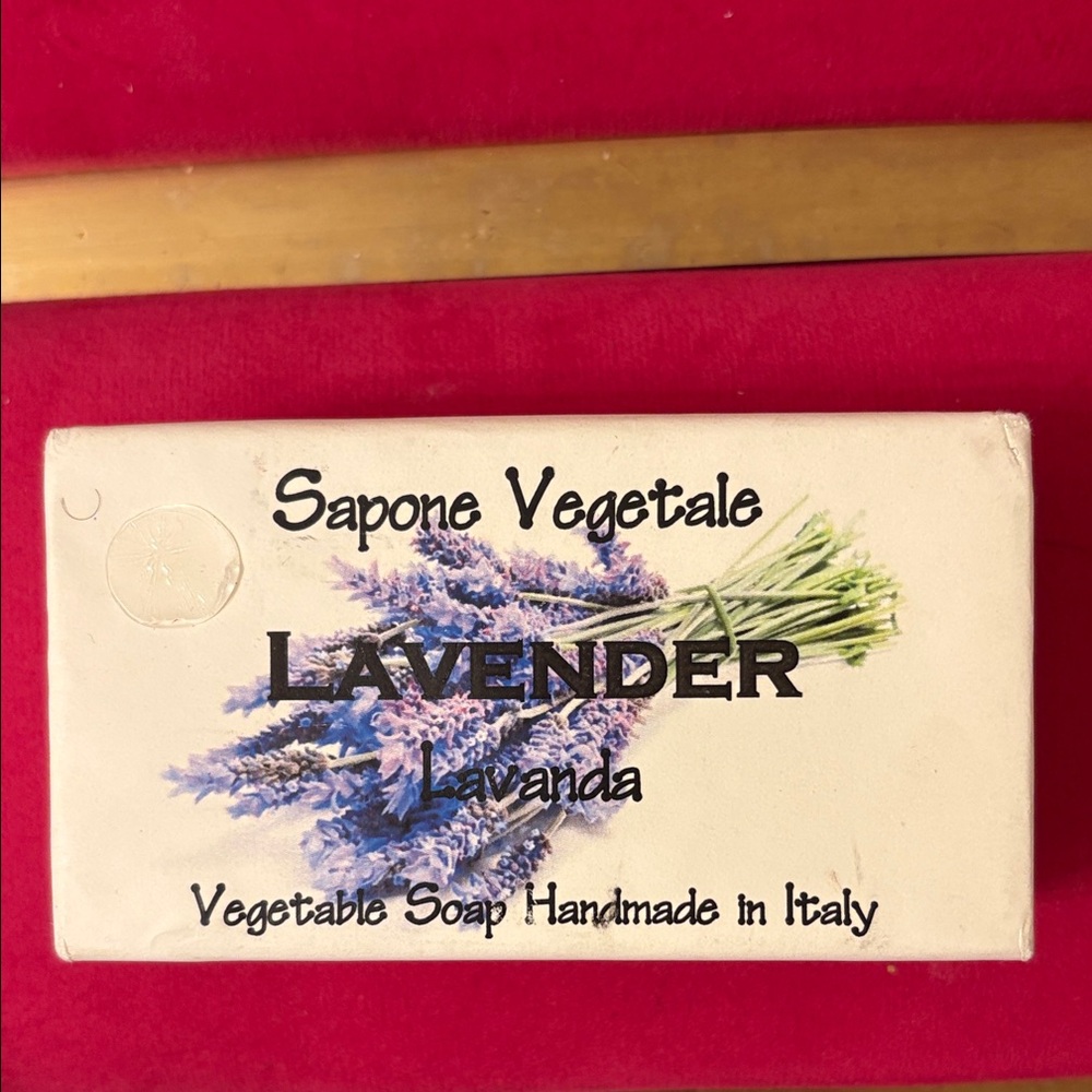 Lavender Vegetable Soap - Handmade in Italy